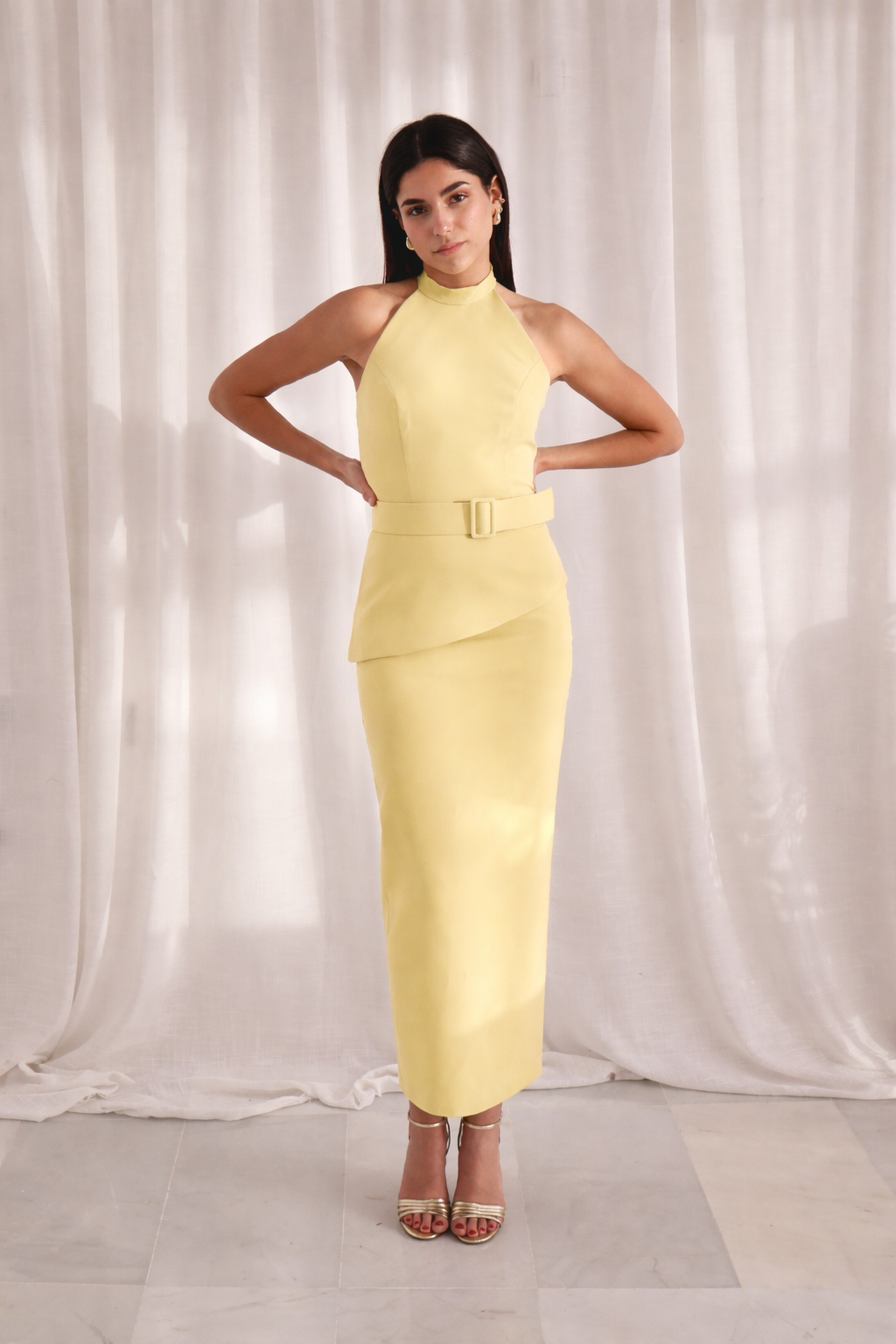 Set Antonella Amarillo mantequilla