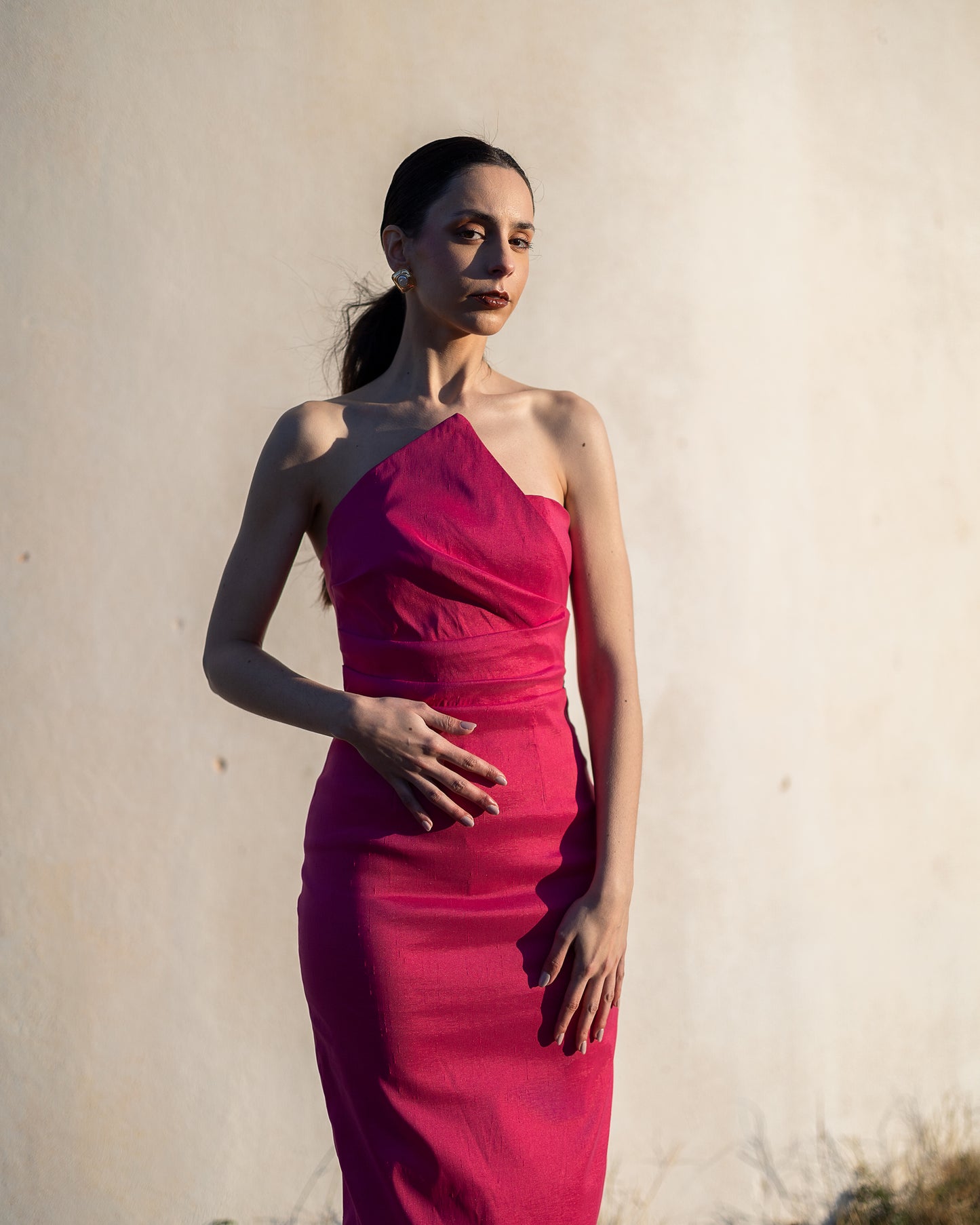 Vestido Cuba Fucsia
