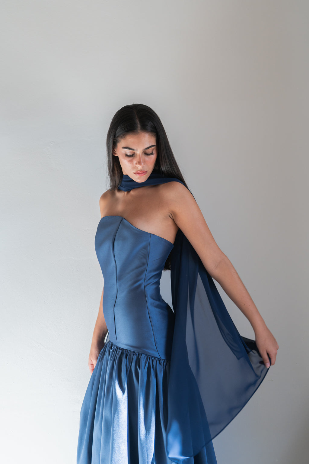 Fular azul